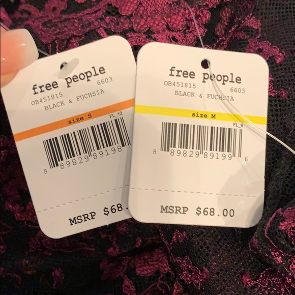 NWT Free People Too Cute to Handle Bodysuit S or M - Picture 6 of 7